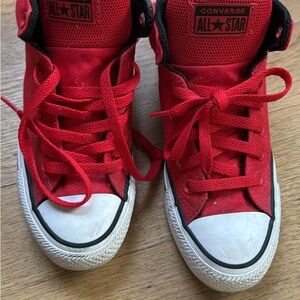 Converse Kids Red All-Star Sneakers
